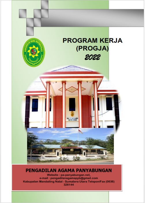 Program Kerja PA. PYB 2022