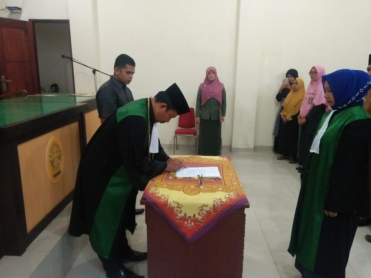 pengambilan sumpah jabatan hakim nurlaini2